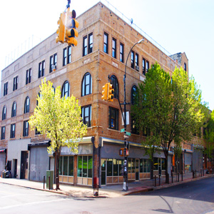 ballroom building in April 