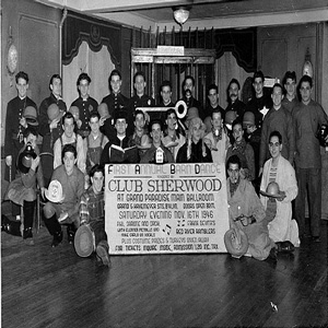 first annual barn dance 1946 grand paradise ballroom sat eve. nov. 16